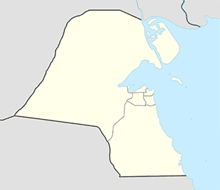 Kuwait mapa SVG