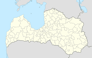 Łotwa mapa SVG