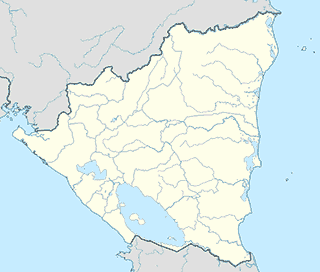 Nikaragua mapa SVG