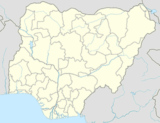 Nigeria map SVG