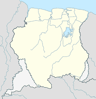 Suriname kaart SVG