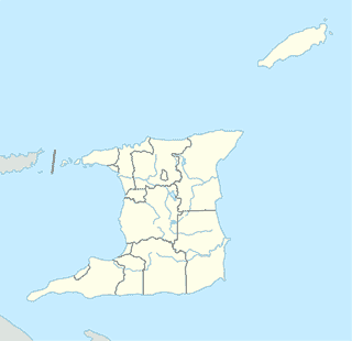 Trinidad y Tobago mapa SVG