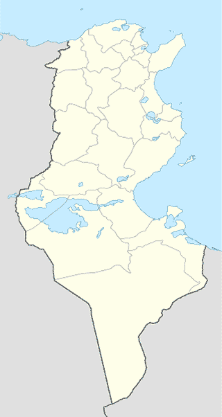 Tunesien map SVG