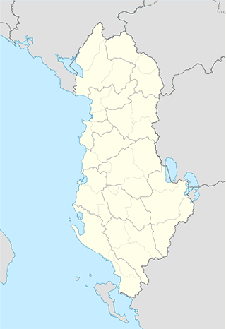 Albanien map SVG
