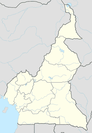 Kamerun mapa SVG