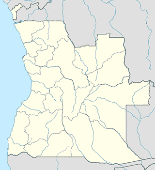 Angola mapa SVG