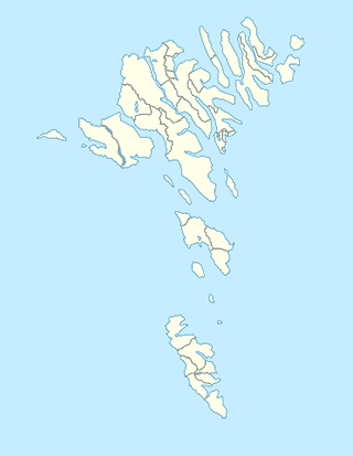 Færøerne map SVG