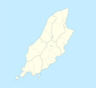 Isla de Man mapa SVG