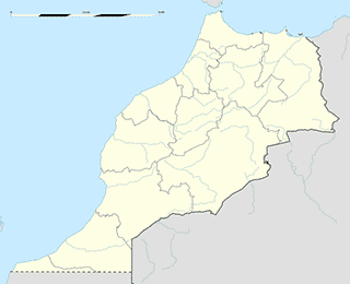 Marruecos mapa SVG
