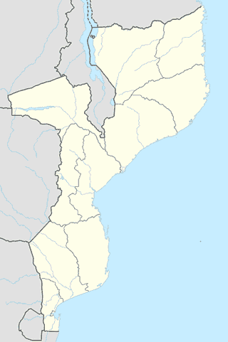 Mozambique mapa SVG