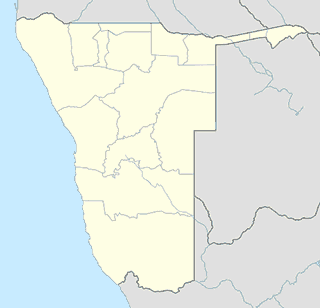 Namibia mapa SVG