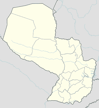 Paraguay map SVG