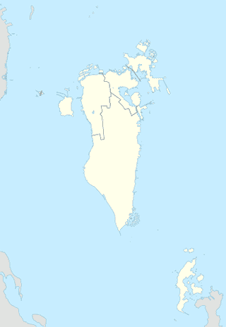 Bahrain map SVG