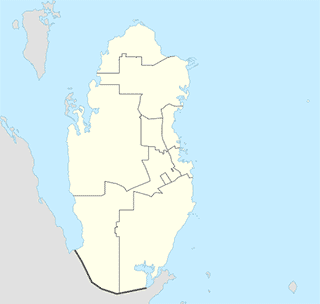 Katar mapa SVG