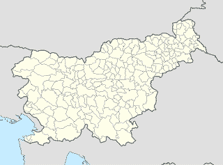 Slovenien map SVG