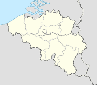 Belgien map SVG