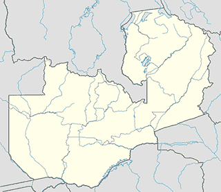 Zambia mapa SVG