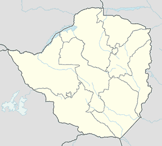 Zimbabue mapa SVG