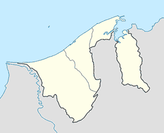 Brunei Darussalam mapa SVG