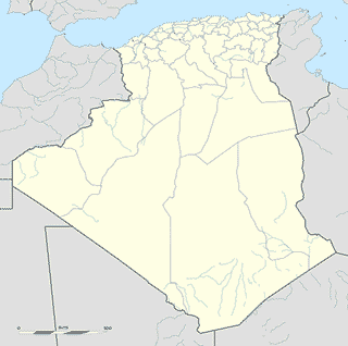 Algieria karte SVG