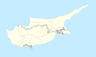 Cypr mapa SVG