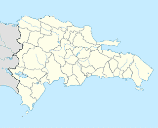 Republika Dominikany mapa SVG