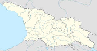 Gruzja mapa SVG